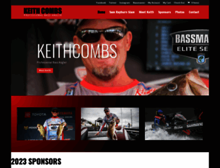 keithcombsbassfishing.com screenshot