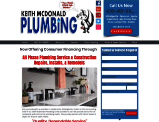 keithmcdonaldplumbing.com screenshot