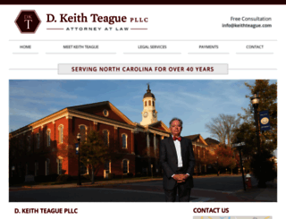 keithteague.com screenshot