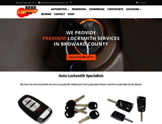 kekelockoutservice.com screenshot