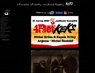 keksrock.cz screenshot