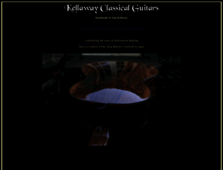 kellawayguitars.com screenshot