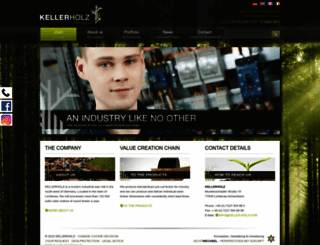keller-holz.com screenshot