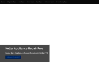 kellerappliancerepairpros.com screenshot