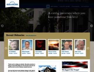 kellerfuneralhome.net screenshot