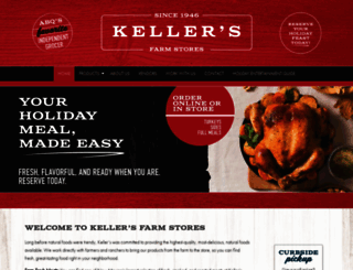kellersfarmstores.com screenshot
