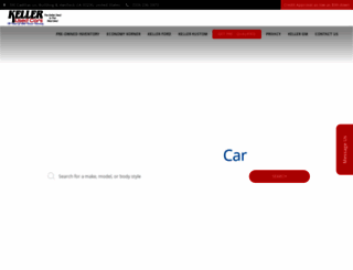 kellerusedcar.com screenshot