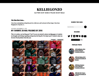 kelliegonzo.com screenshot