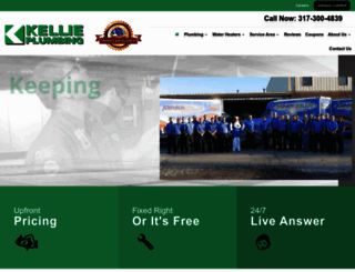 kellieplumbing.com screenshot