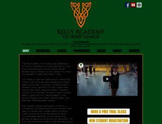 kellyacademyofirishdance.com screenshot