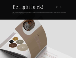 kellybrito.com screenshot