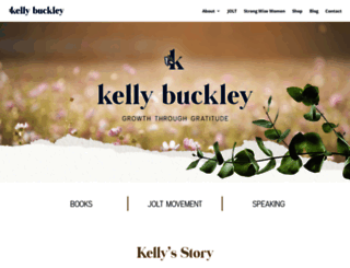 kellybuckley.com screenshot