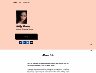 kellyburns.com screenshot