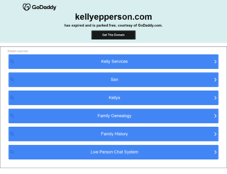 kellyepperson.com screenshot