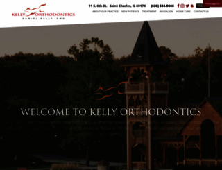 kellyorthodontics.com screenshot