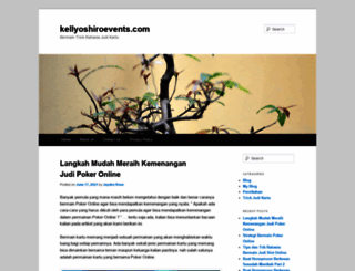 kellyoshiroevents.com screenshot
