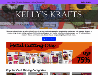 kellyskrafts.co.uk screenshot