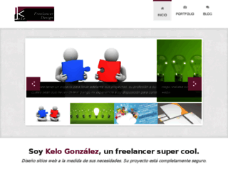kelogonzalez.com screenshot
