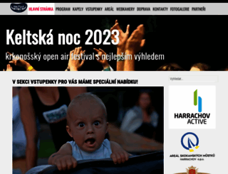 keltskanoc.cz screenshot