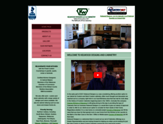 kelwoodcabinetry.com screenshot