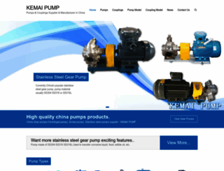 kemaipump.com screenshot