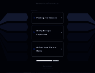 kemenkumham.com screenshot
