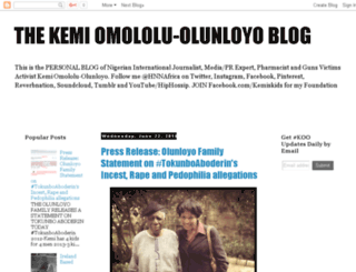 kemiomololuolunloyo.com screenshot