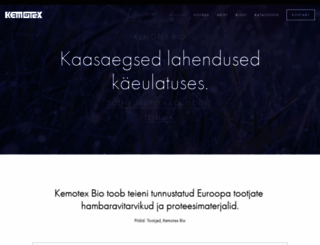 kemotex.ee screenshot