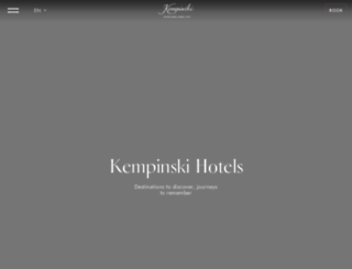 kempinski.com screenshot