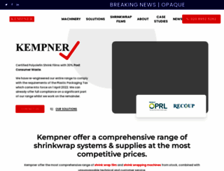 kempner.co.uk screenshot