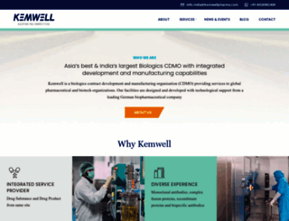 kemwellpharma.com screenshot