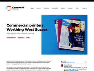 kenadsprinters.co.uk screenshot