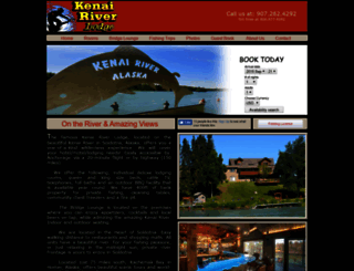 kenairiverlodge.com screenshot