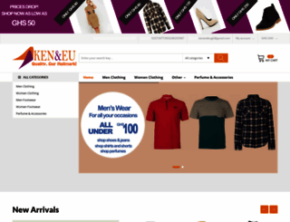 kenandeu.com screenshot