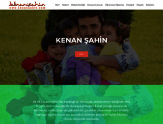 kenansahin.com screenshot