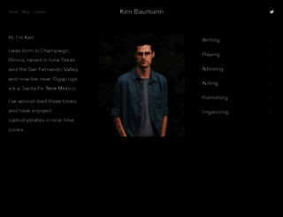 kenbaumann.com screenshot