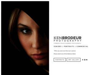 kenbrodeur.com screenshot