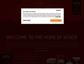 kenco.co.uk screenshot