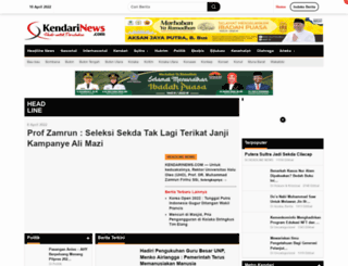 kendarinews.com screenshot