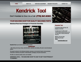 kendricktool.com screenshot