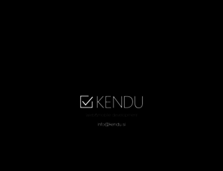 kendu.si screenshot
