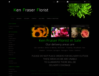 kenfraserflorist.co.uk screenshot
