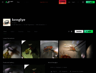kenglye.deviantart.com screenshot