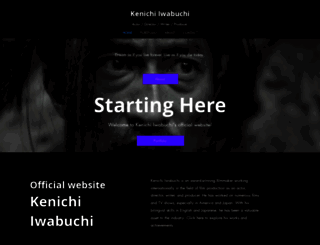 kenichi-iwabuchi.com screenshot