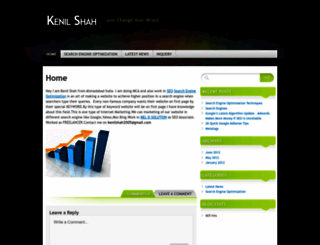 kenilseo.wordpress.com screenshot