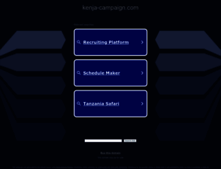 kenja-campaign.com screenshot