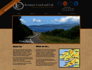 kenmarecoachandcab.com screenshot