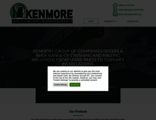 kenmore.co.za screenshot