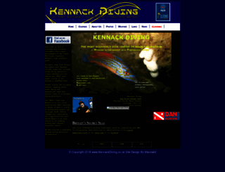 kennackdiving.co.uk screenshot