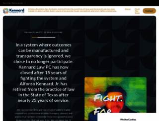 kennardlaw.com screenshot